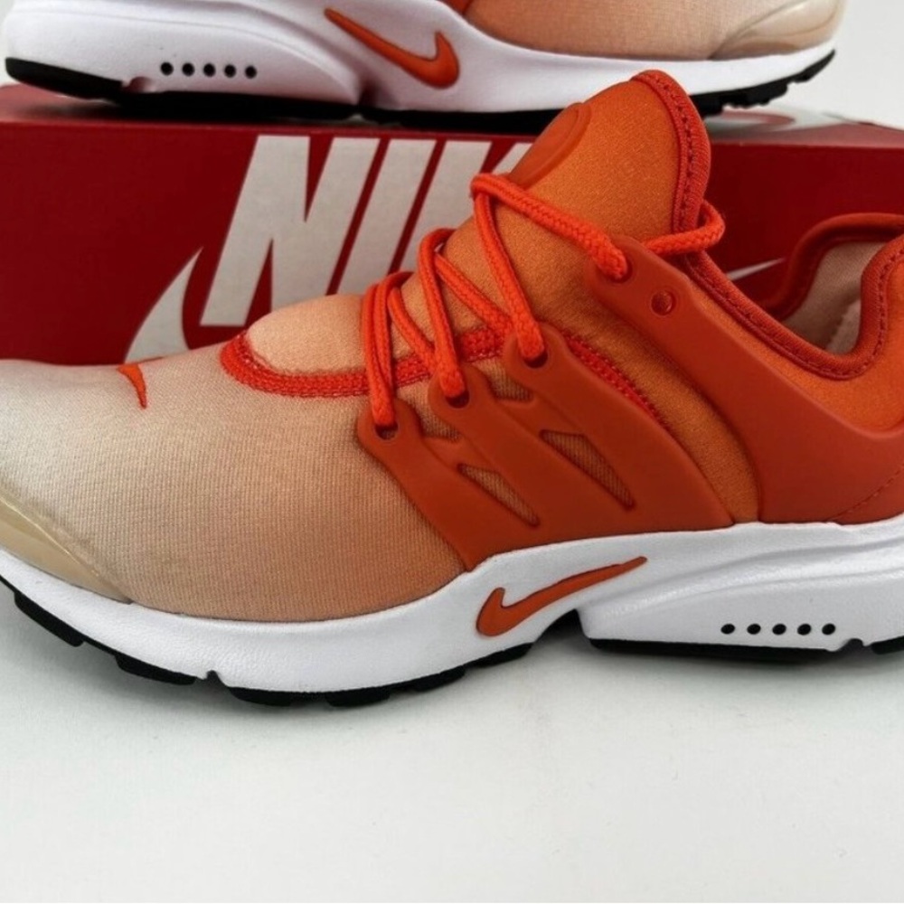 Nike Women's Sneakers - Orange and White